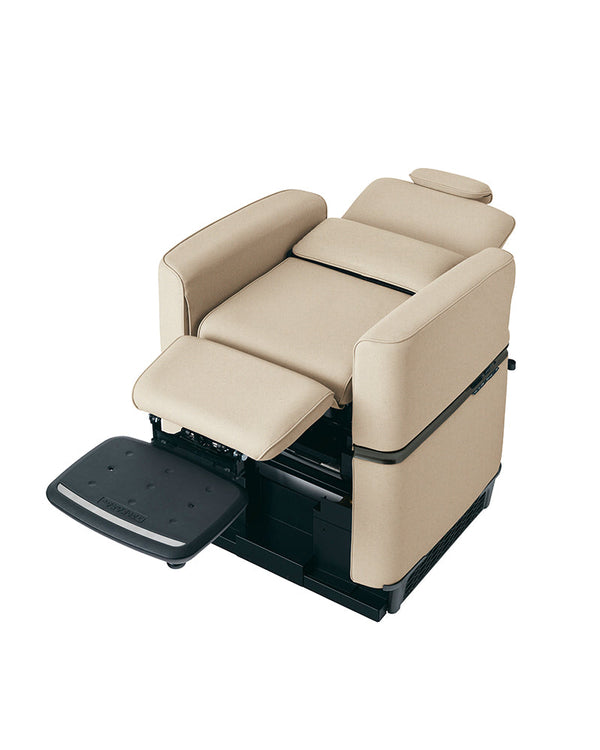 Friseurstühle mit Waschbecken