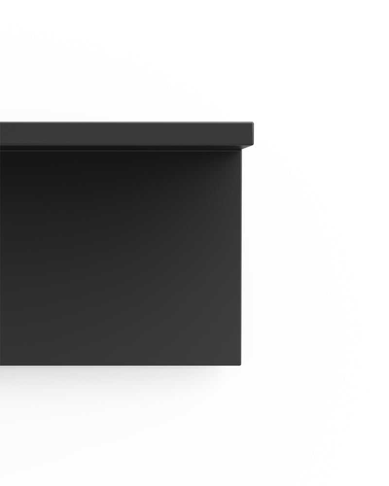 Display - Black shelf - 98cm