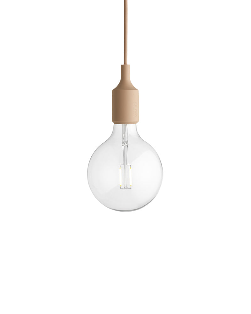 E27 LED - Beige ceiling lamp