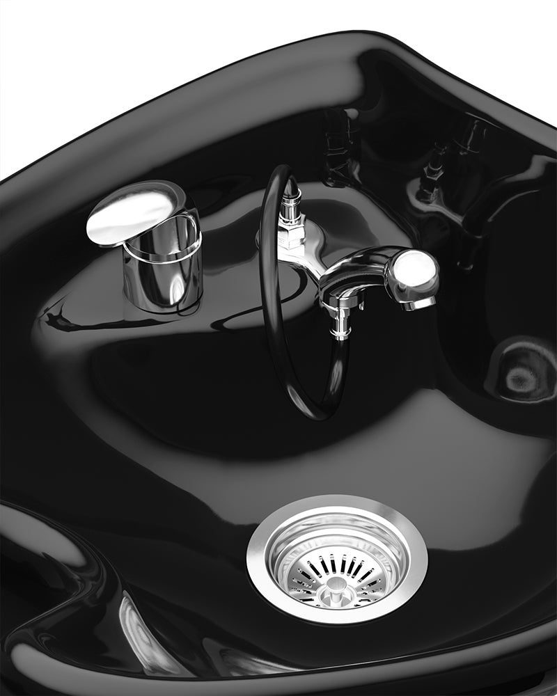 Fredda - Black massage sink - Black basin
