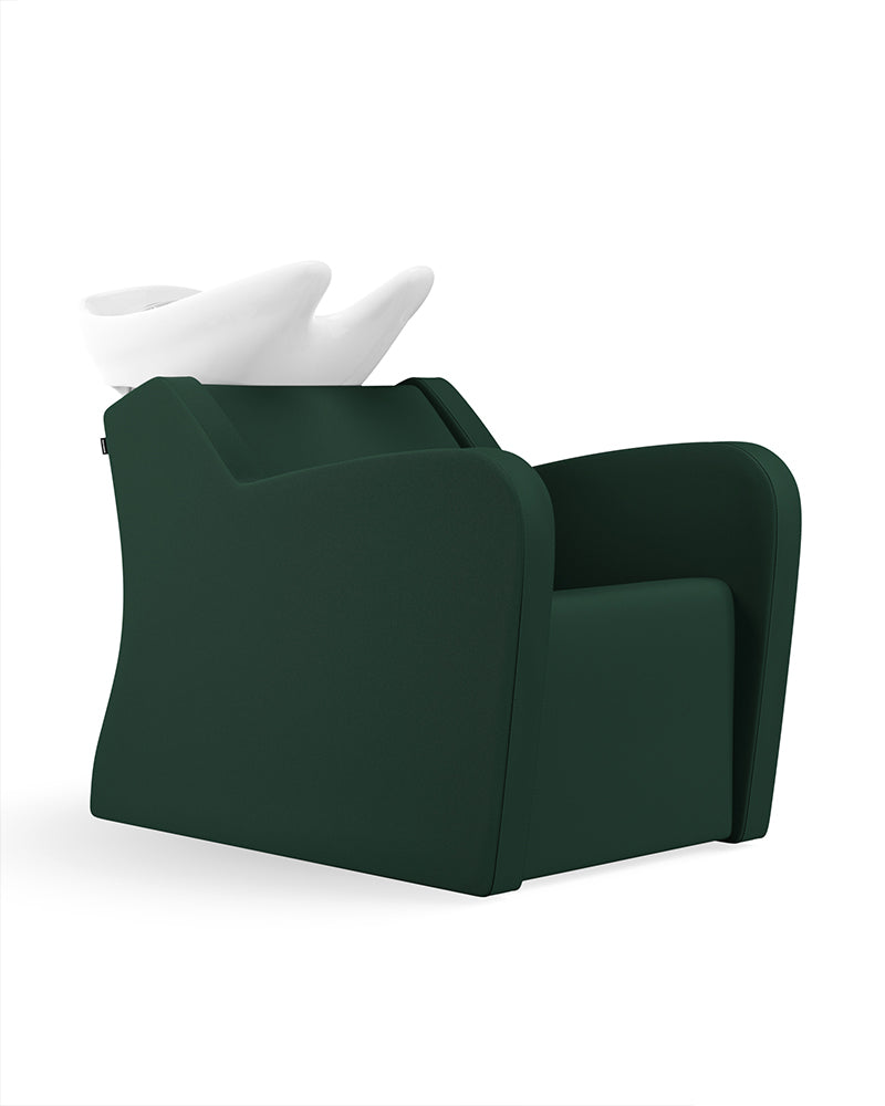 Fredda - Green massage sink - White basin