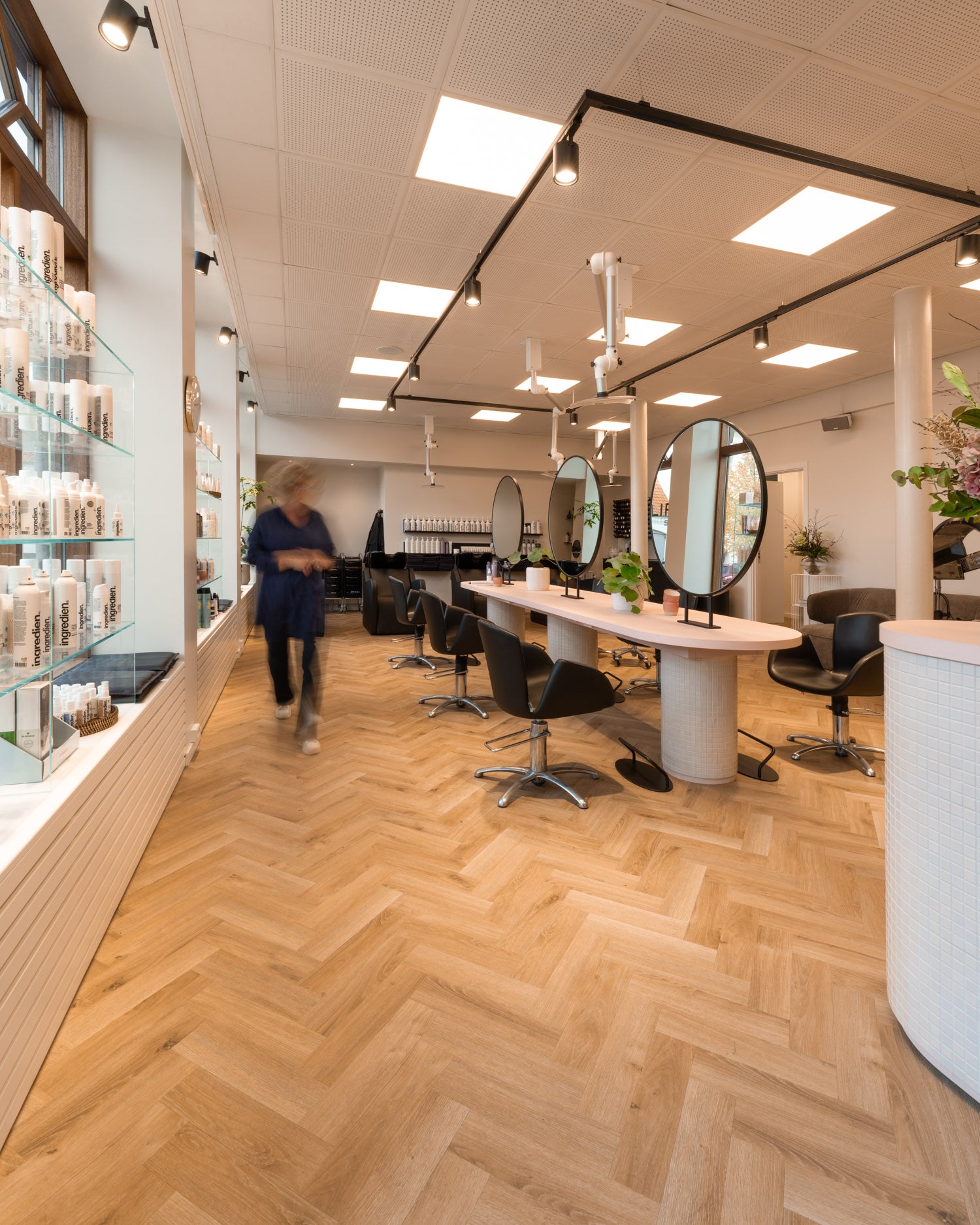 Sun sqaure - white dimable work lighting 60x60cm with prismatic