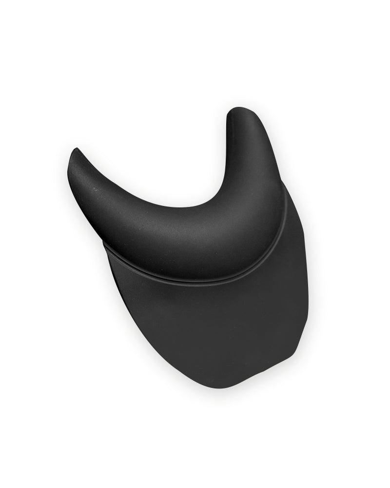 Silicone neck rest with suction cups