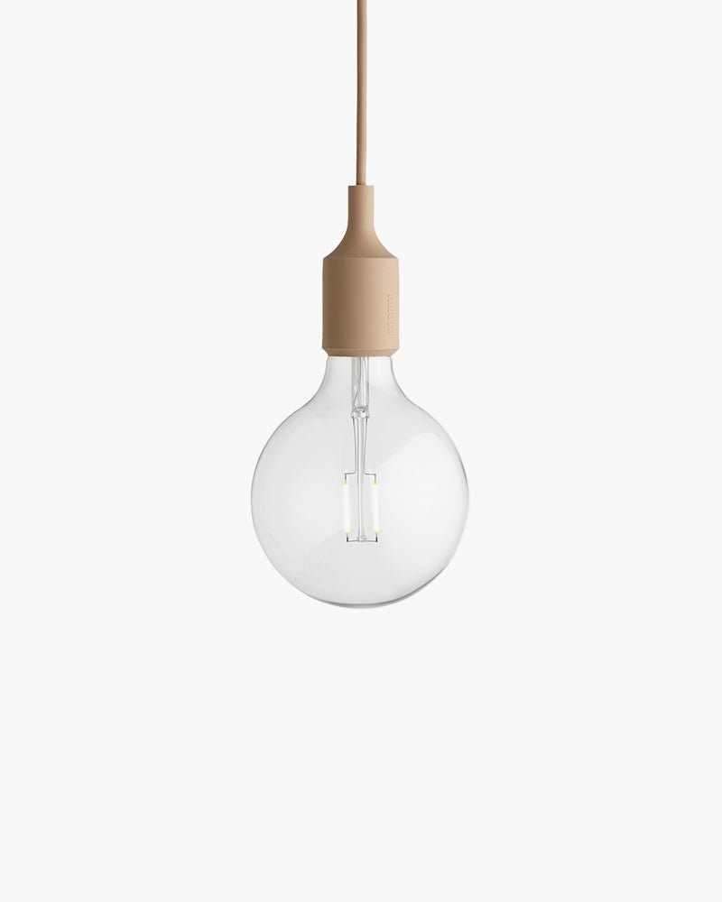 E27 LED - Beige ceiling lamp