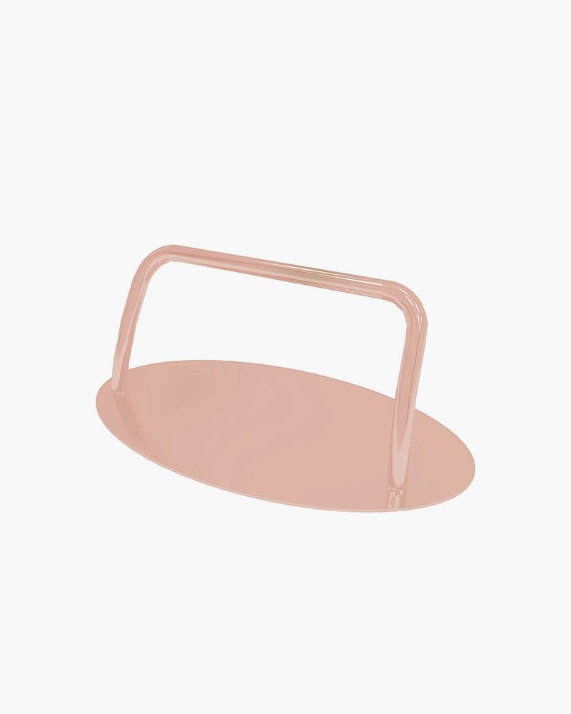 FR-Round - Pink footrest - Freestanding